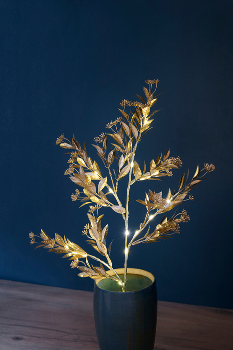 Gullgren med 16 LED 75 cm